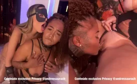 Sexo lésbico Andressa Urach e Black Duquesa se chupando